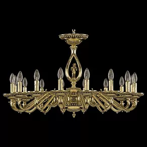 Подвесная люстра Bohemia Ivele Crystal 7502 75402/16/300 GB FA4M