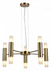 Подвесная люстра ILLUMICO BRASS IL0314-10P-79 BRASS