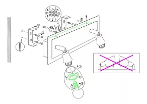 Бра Globo Frank 5450-2