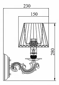 Бра Maytoni Torrone ARM376-01-W