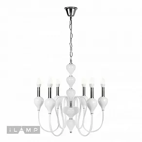 Подвесная люстра iLamp Lady 88003-6 WH