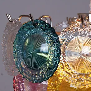 Подвесная люстра ILLUMICO IL8712 IL8712-6PDI-39 GD