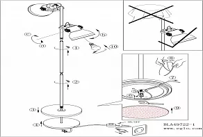 Торшер Eglo ПРОМО Barnstaple 49722