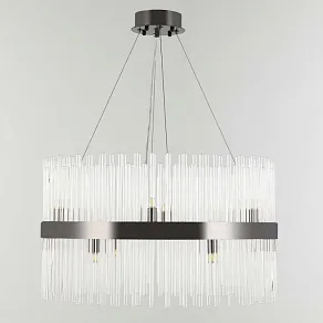 Подвесная люстра Arte Milano Бари 430110.600.12.G9.D1 BK