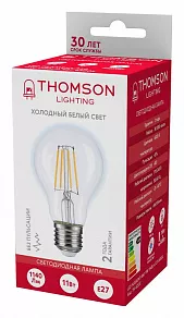 Лампа светодиодная Thomson Filament A60 E27 11Вт 6500K TH-B2332