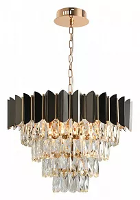 Подвесная люстра Natali Kovaltseva Darian II DARIAN II 81448/8C GOLD BLACK