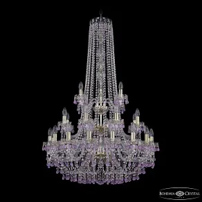 Подвесная люстра Bohemia Ivele Crystal 1410 1410/16+8+4/300/h-130/3d G V7010