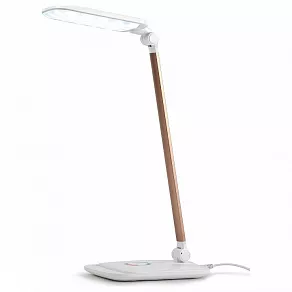 Настольная лампа офисная Эра NLED-460 NLED-460-14W-W-G