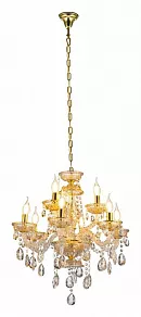 Подвесная люстра LUMINA DECO Eliza LDP 7025-6+3 GD
