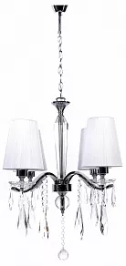 Подвесная люстра LUMINA DECO Alessia LDP 1726-4 CHR
