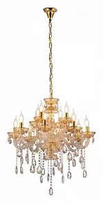 Подвесная люстра LUMINA DECO Eliza LDP 7025-8+4 GD