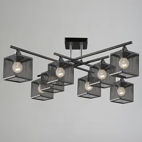 Люстра на штанге Reluce 05986 05986-0.3-08 BK+CR