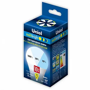 Лампа светодиодная Uniel A60 E27 10Вт 4000K UL-00002372