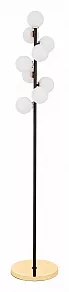 Торшер LUMINA DECO Marsiada LDF 6033-9 BK+F.GD