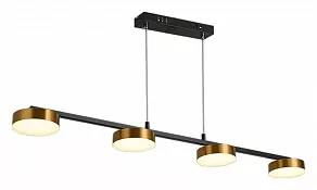 Подвесная люстра Natali Kovaltseva LOFT LED LED LAMPS 81101/4C GOLD BLACK