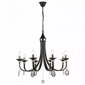 Подвесная люстра Arte Lamp Dallas A8540LM-8BK