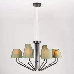 Подвесная люстра Eurosvet Ornato 70074/8 черный