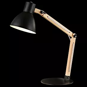Настольная лампа офисная Maytoni Apex Z147-TL-01-B