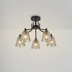 Люстра на штанге Freya Capella FR4017PL-05BBZ
