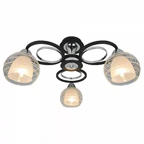 Потолочная люстра Arte Lamp Ginevra A1604PL-3BK