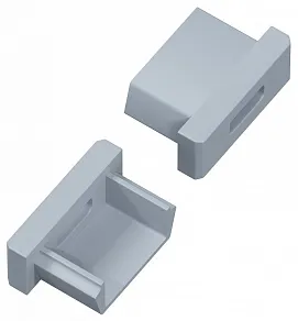 Заглушка для профиля с отверстием Donel  DNCAP18522.1