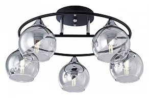 Потолочная люстра Arte Milano AMALFI-322403 322403/5 BK+CR