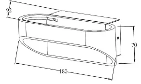 Накладной светильник Deko-Light Ossa 341083