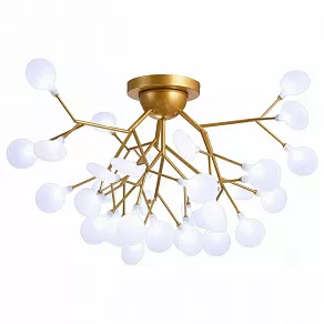Потолочная люстра Natali Kovaltseva Grace GRACE 75126/12С GOLD SATIN