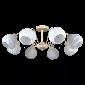 Люстра на штанге Natali Kovaltseva 75146 75146/8C BEIGE GOLD