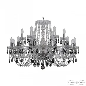 Подвесная люстра Bohemia Ivele Crystal 1402 1402/12+6/300 Ni K731