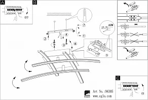 Потолочная люстра Eglo ПРОМО Nevado 96305