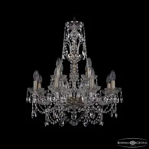 Подвесная люстра Bohemia Ivele Crystal 1411 1411/8+4/195/XL-65 Pa
