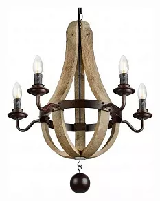 Подвесная люстра iLamp Epoca Loft6183-5B