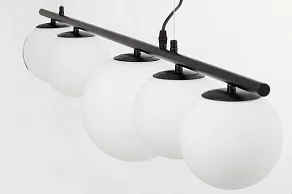 Подвесной светильник LUMINA DECO Baristica LDP 6012-5 BK+WT