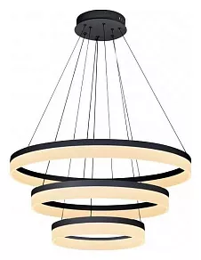 Подвесной светильник iLedex Around D0301-3 (200x400x600) BK