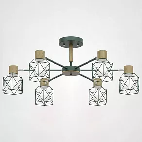 Люстра на штанге Imperiumloft Corf Green CORF-B01