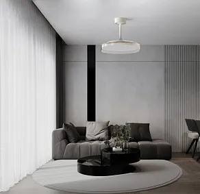 Светильник с вентилятором Mantra GLASS FAN 9525