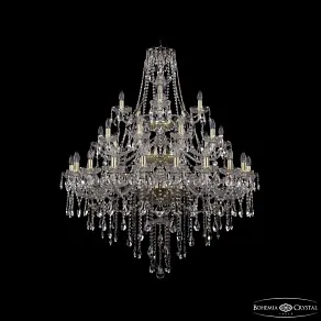 Подвесная люстра Bohemia Ivele Crystal 1415 1415/20+10+5/400/3d Ni