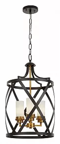 Подвесная люстра LUMINA DECO Astila LDP 1242-3 BK+MD