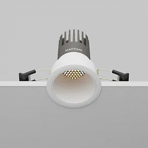 Встраиваемый светильник Maytoni  DL116-10W-3K-W