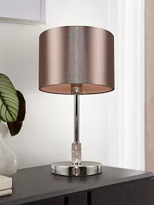 Настольная лампа декоративная Rivoli Ebony Б0055617