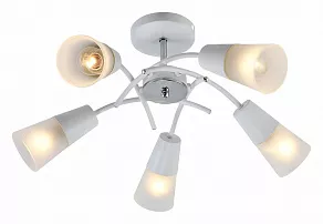 Люстра на штанге Escada Calla 1109/5P White