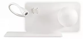 Бра с подсветкой Ideal Lux Book-1 BOOK-1 AP2 BIANCO
