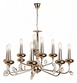 Подвесная люстра iLamp Dames 1020-8+4GD