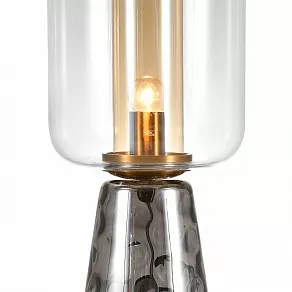Настольная лампа декоративная Indigo Strego 11045/1T Smoke