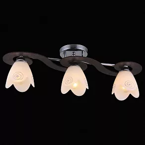 Потолочная люстра Natali Kovaltseva 11471 11471/3C CHROME, WENGE