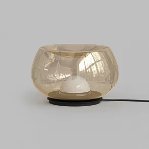 Настольная лампа декоративная Denkirs FLOA DK6747-BK+AM