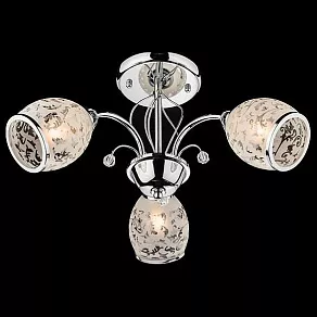 Люстра на штанге Eurosvet Gabriella 30026/3 хром