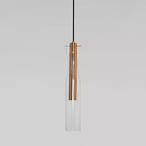 Подвесной светильник Eurosvet Swan 50253/1 LED латунь