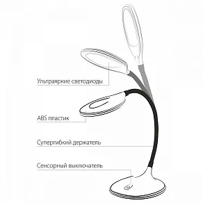 Настольная лампа офисная Elektrostandard Lark Lark White (TL90390)